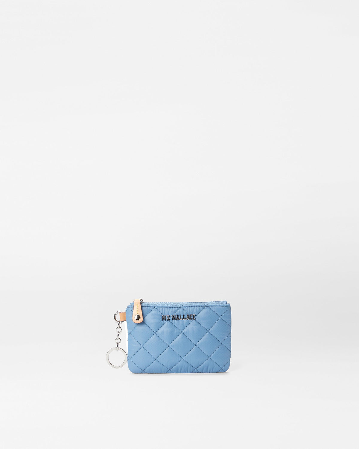Cornflower Blue Flat Metro Key Pouch