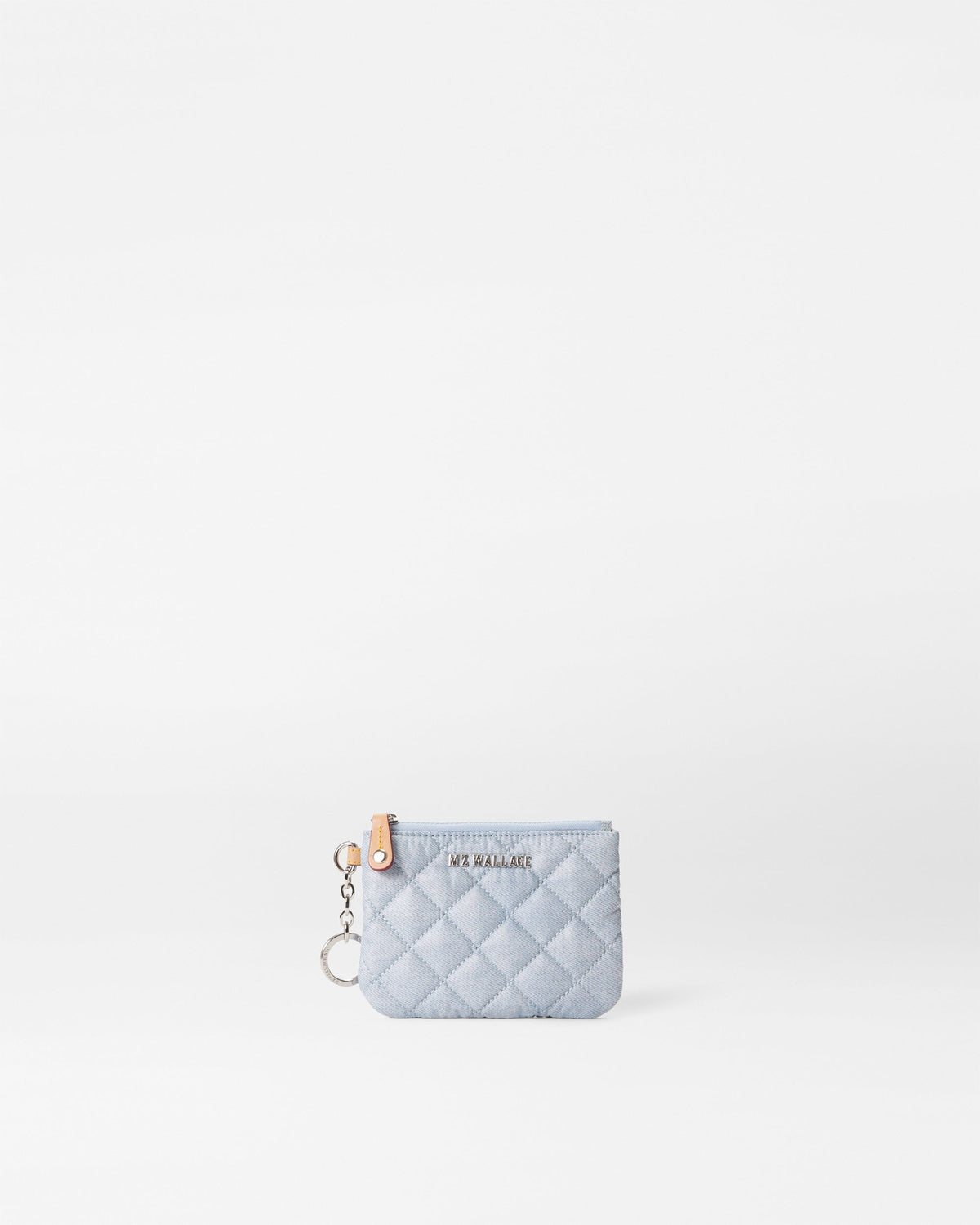 Chambray Flat Metro Key Pouch