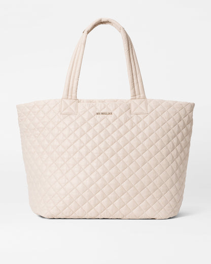 Mushroom Large Metro Tote Deluxe