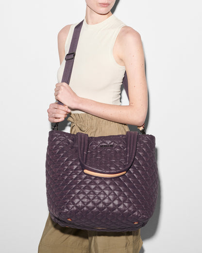 Raisin Medium Metro Tote Deluxe