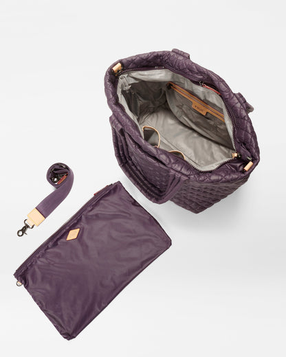 Raisin Medium Metro Tote Deluxe