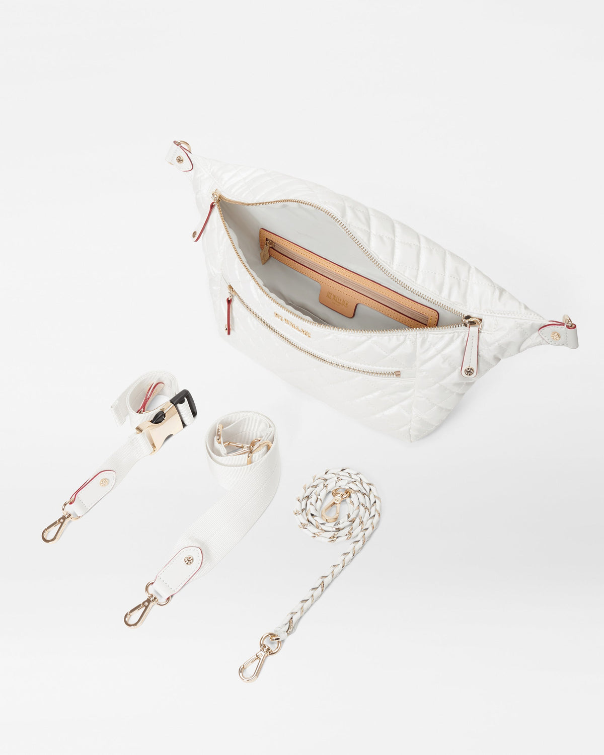 Pearl Metallic Crosby Crossbody Sling Bag