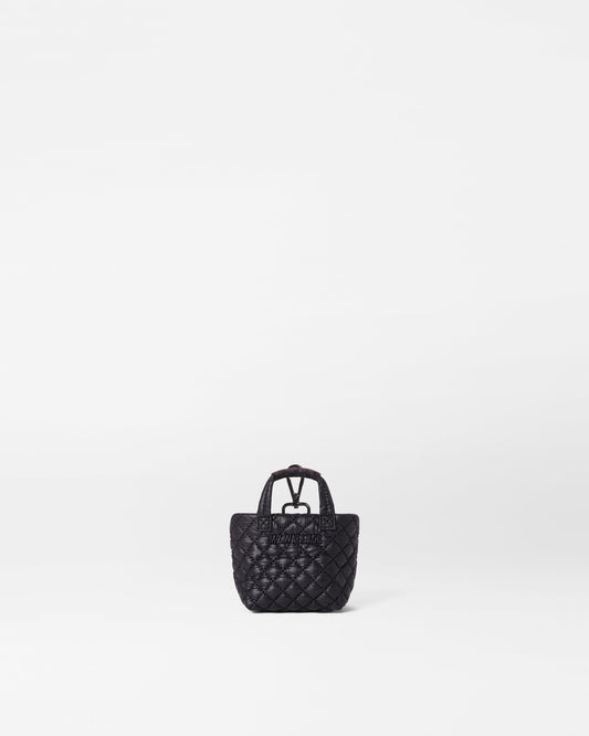 Black Tiny Keychain Link Pouch