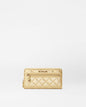 Light Gold Pearl Metallic Long Crosby Wallet