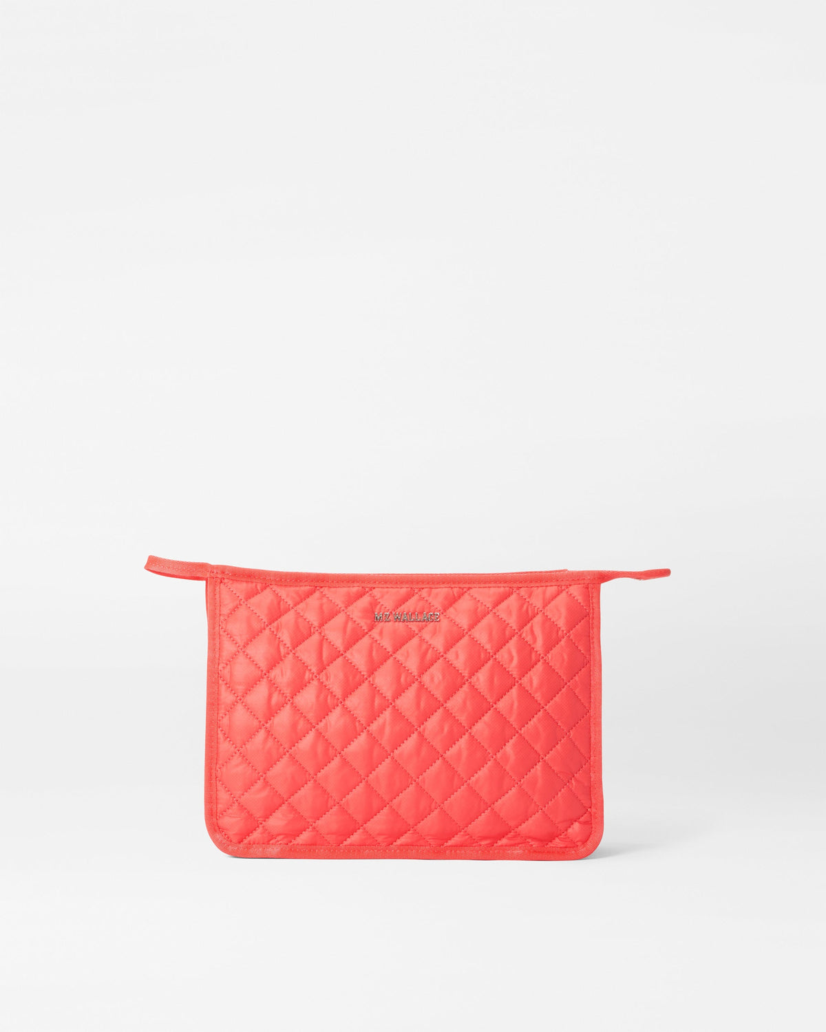 Coral Personalized Metro Clutch