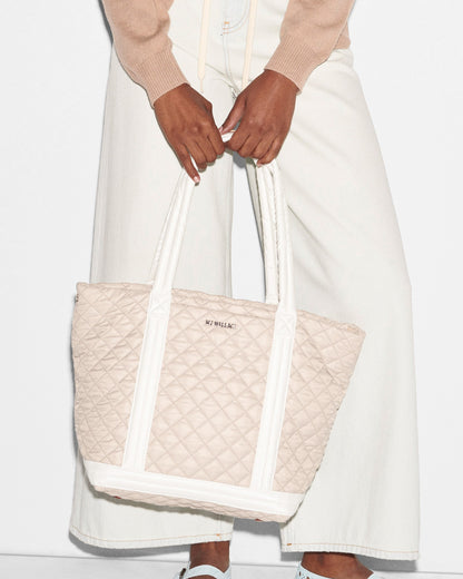 Mushroom/Pearl Medium Empire Tote
