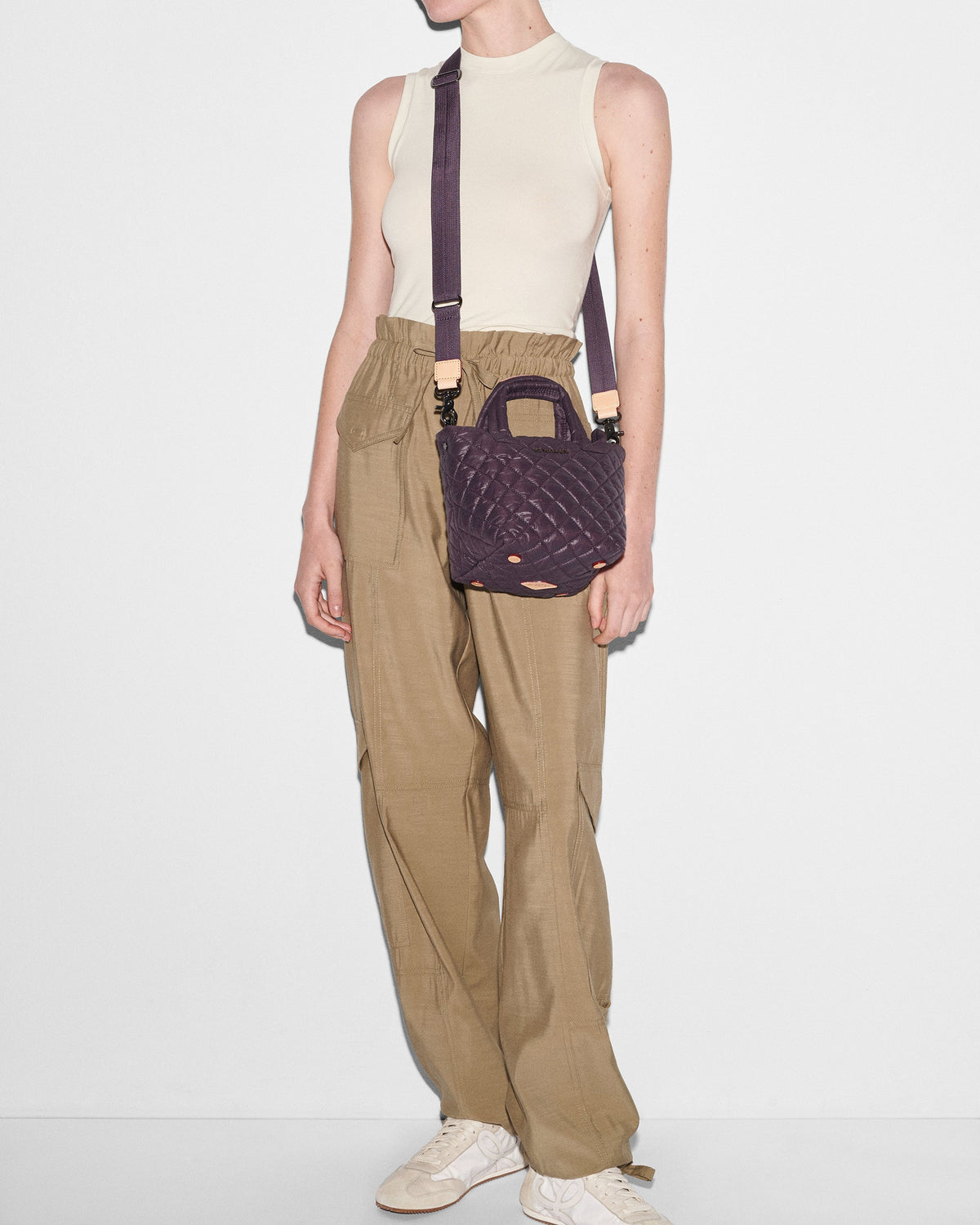 Raisin Micro Metro Tote Deluxe