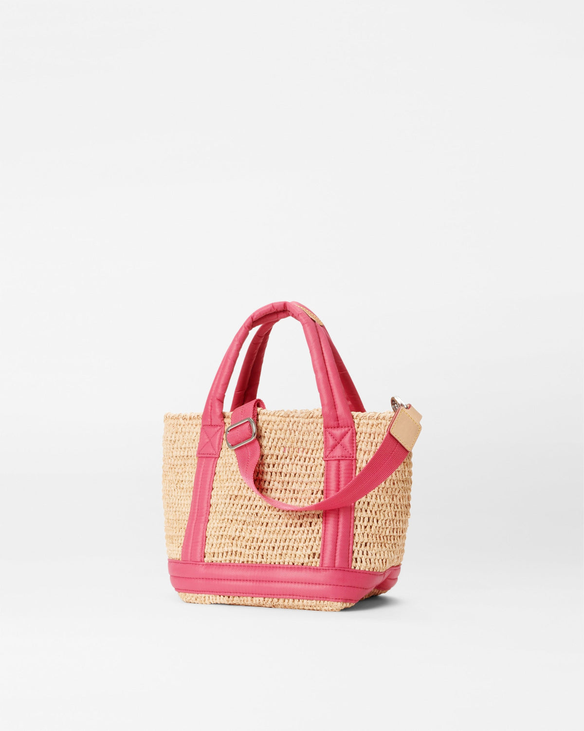 Raffia/Zinnia Mini Raffia Tote