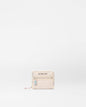 Mushroom/Pink Opal Leather Small Crosby Wallet