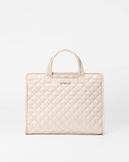 Mushroom Medium Metro Box Tote