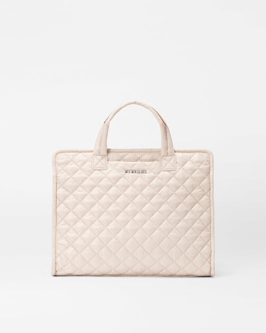 Mushroom Medium Metro Box Tote