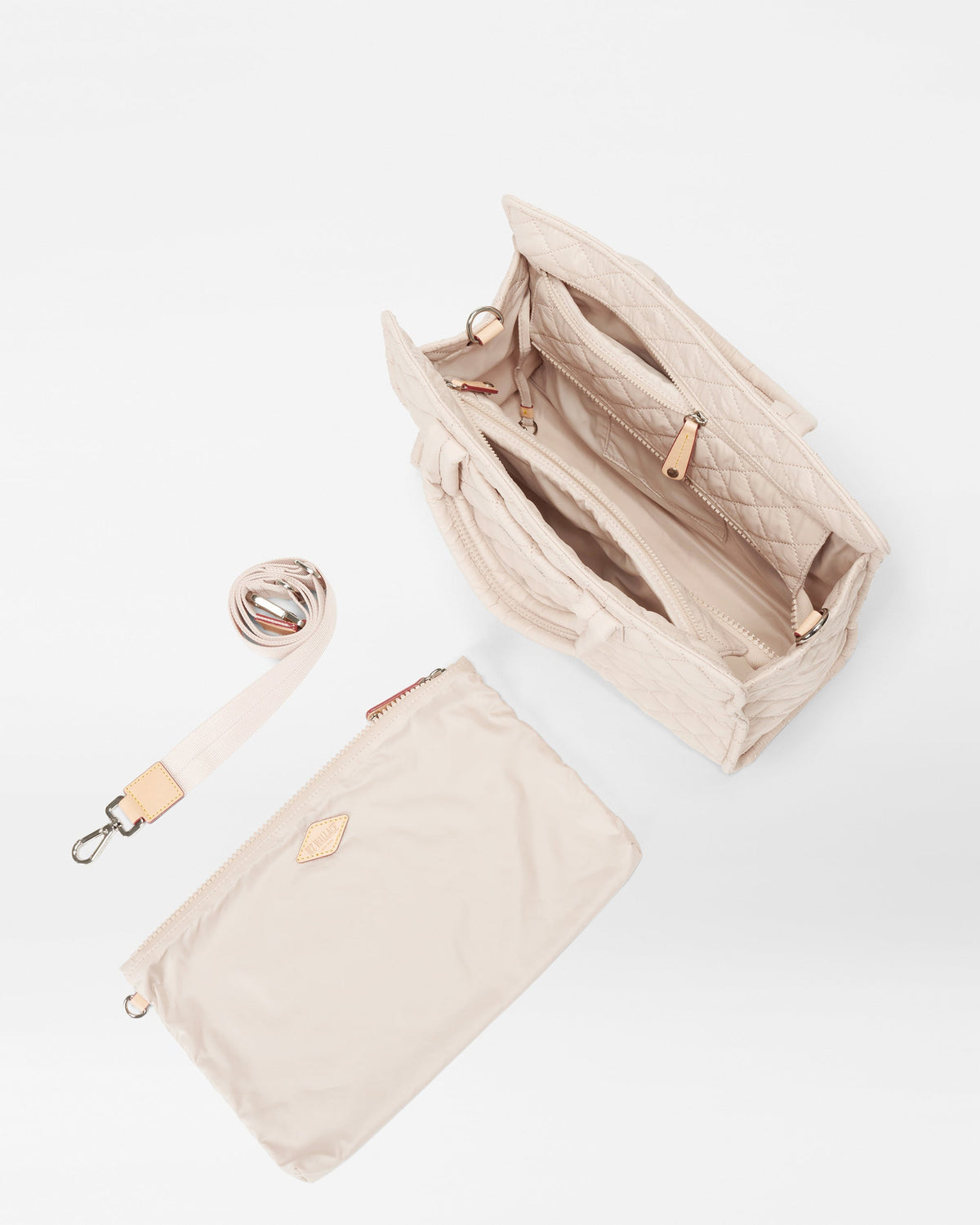 Mushroom Medium Metro Box Tote
