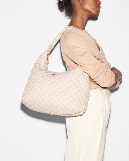 Mushroom Large Metro Shoulder Bag