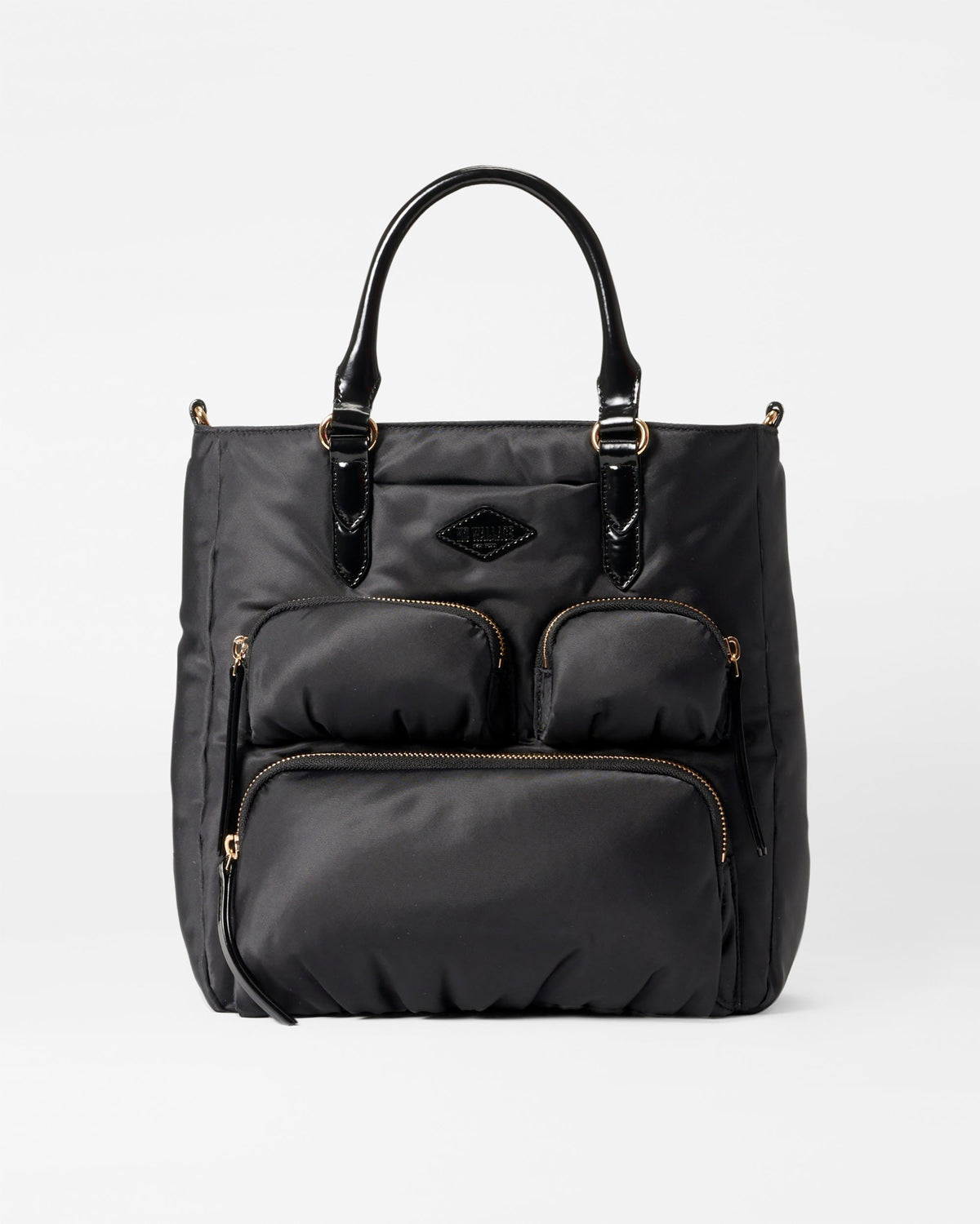 Black Small Chelsea Top Handle Tote
