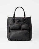 Black Small Chelsea Top Handle Tote