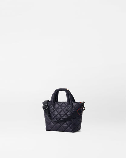 Black Petite Metro Tote Deluxe