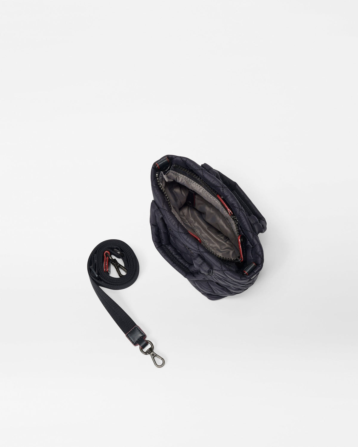 Black Petite Metro Tote Deluxe